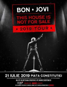 BON JOVI – In concert la Bucuresti in 2019