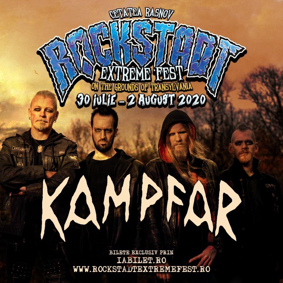 Kampfar vor fi prezenti pe scena Rockstadt Extreme Fest 2020