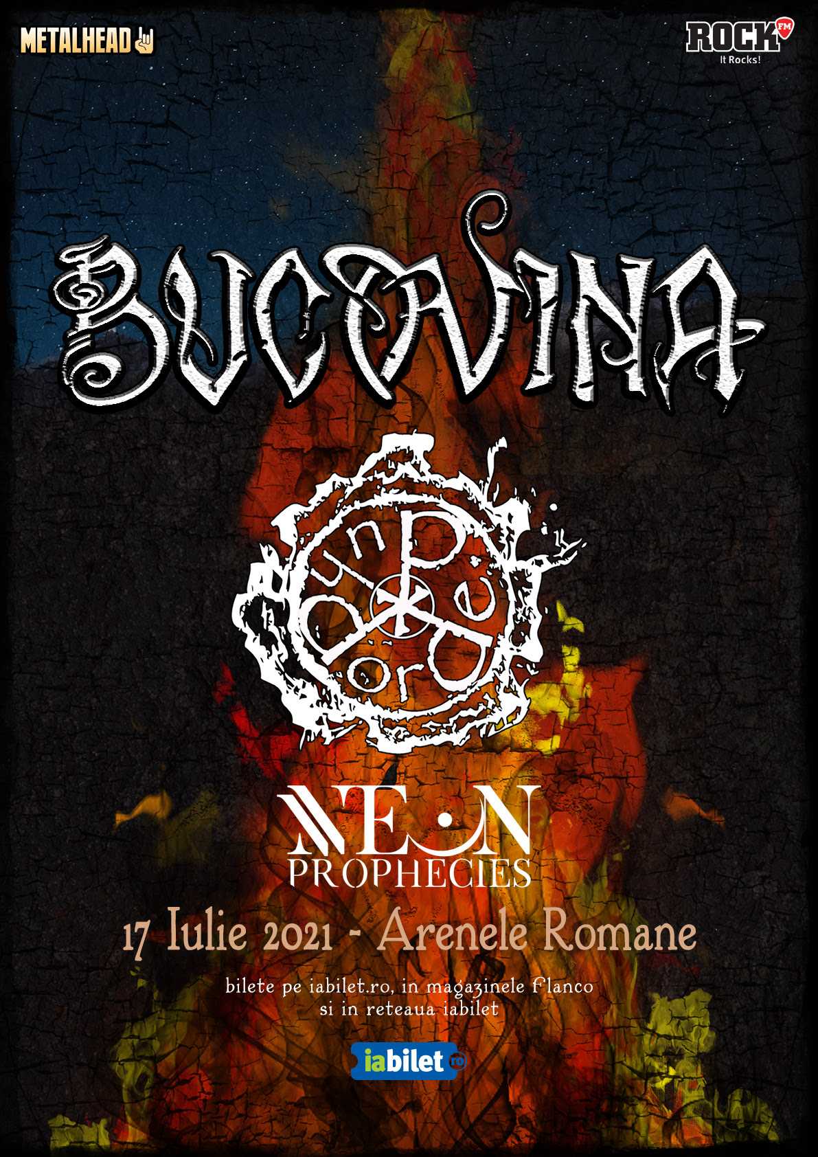 Neon Prophecies deschid concertul Bucovina si Dordeduh