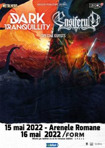 Dark Tranquillity si Ensiferum canta la Bucuresti si Cluj-Napoca in 2022