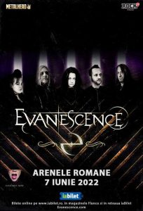 Evanescence in concert la Bucuresti