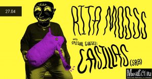 Concert punk/noise/rock la Timișoara, cu Rita Mosss și Casillas