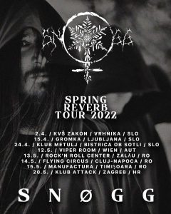 Turneul trupei black metal Snøgg ajunge in Romania