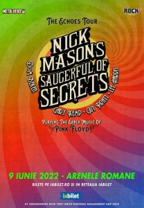 Nick Mason's (Pink Floyd) Saucerful Of Secrets la Bucuresti: Program si reguli de acces