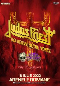 Judas Priest la Bucuresti: Program si reguli de acces