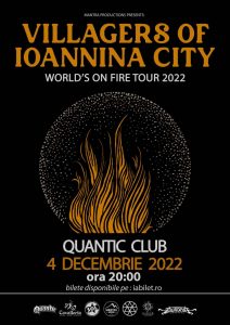 SoundArt prezinta Villagers of Ioannina City in Quantic Club