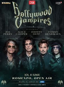 Hollywood Vampires in concert la Romexpo