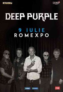 Deep Purple in concert la Bucuresti