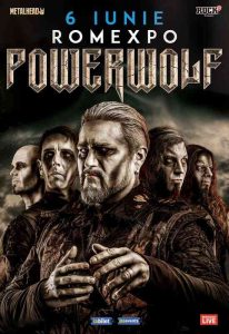 Concert Powerwolf la Romexpo in 2023