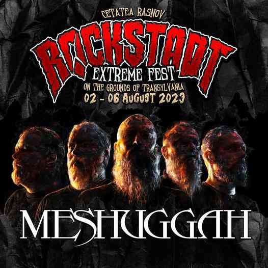 Meshuggah pe scena Rockstadt Extreme Fest 2023