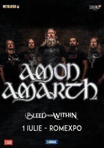 Bleed from Within vor canta alaturi de Amon Amarth