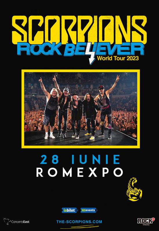 Scorpions in concert la Romexpo