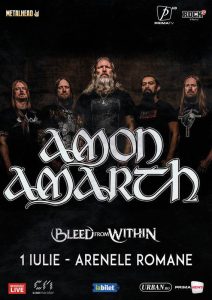 Amon Amarth la Arenele Romane: Program si reguli de acces