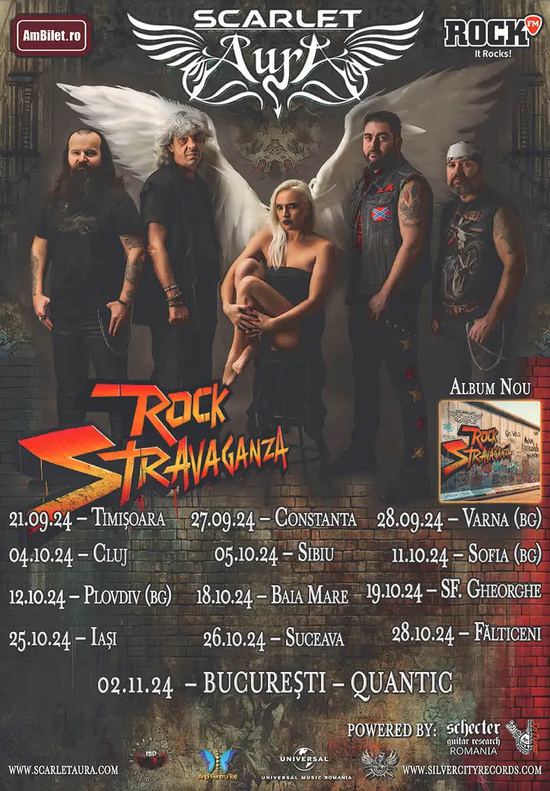 Scarlet Aura lanseaza albumul "Rock-Stravaganza"