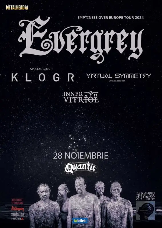 Concert Evergrey in Bucuresti