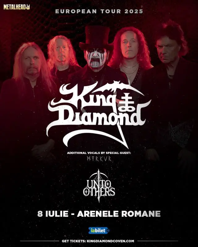 Concert King Diamond la Bucuresti in 2025!