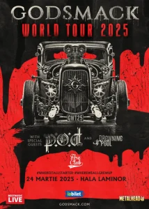 Godsmack, P.O.D. si Drowning Pool canta la Bucuresti