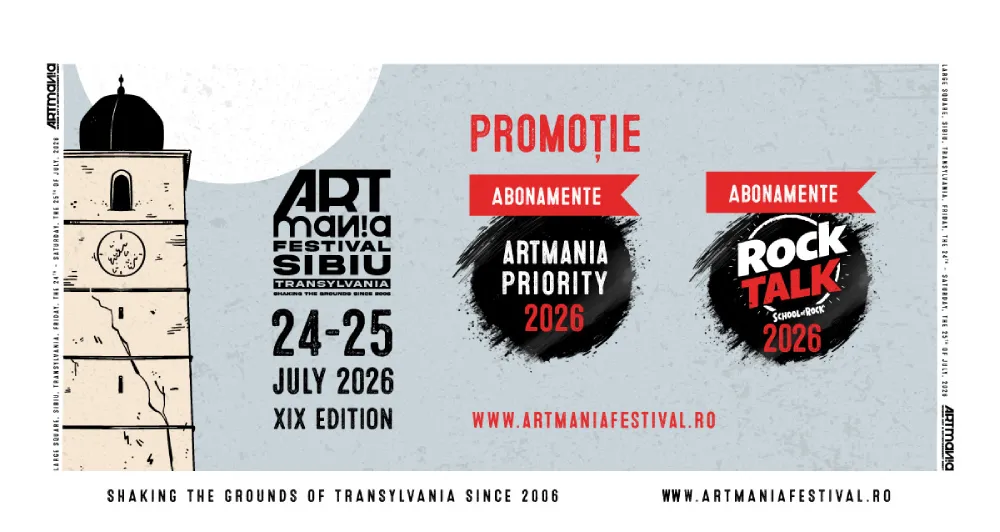 ARTmania Festival a lansat abonamente speciale pentru ediția a 19-a