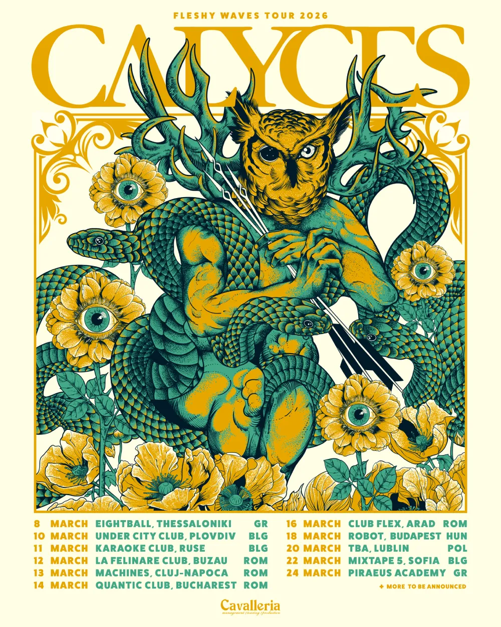 CALYCES – Nou video & Balkan Tour Dates