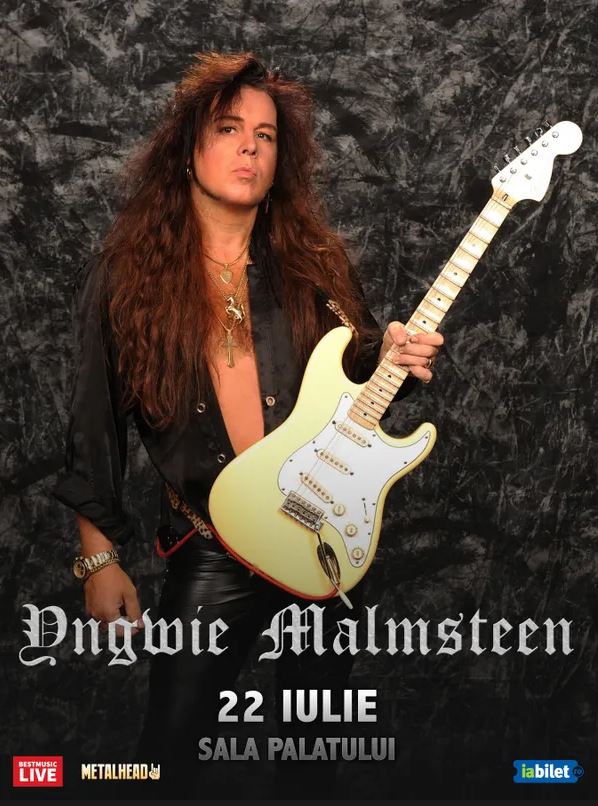 Yngwie Malmsteen canta la Sala Palatului