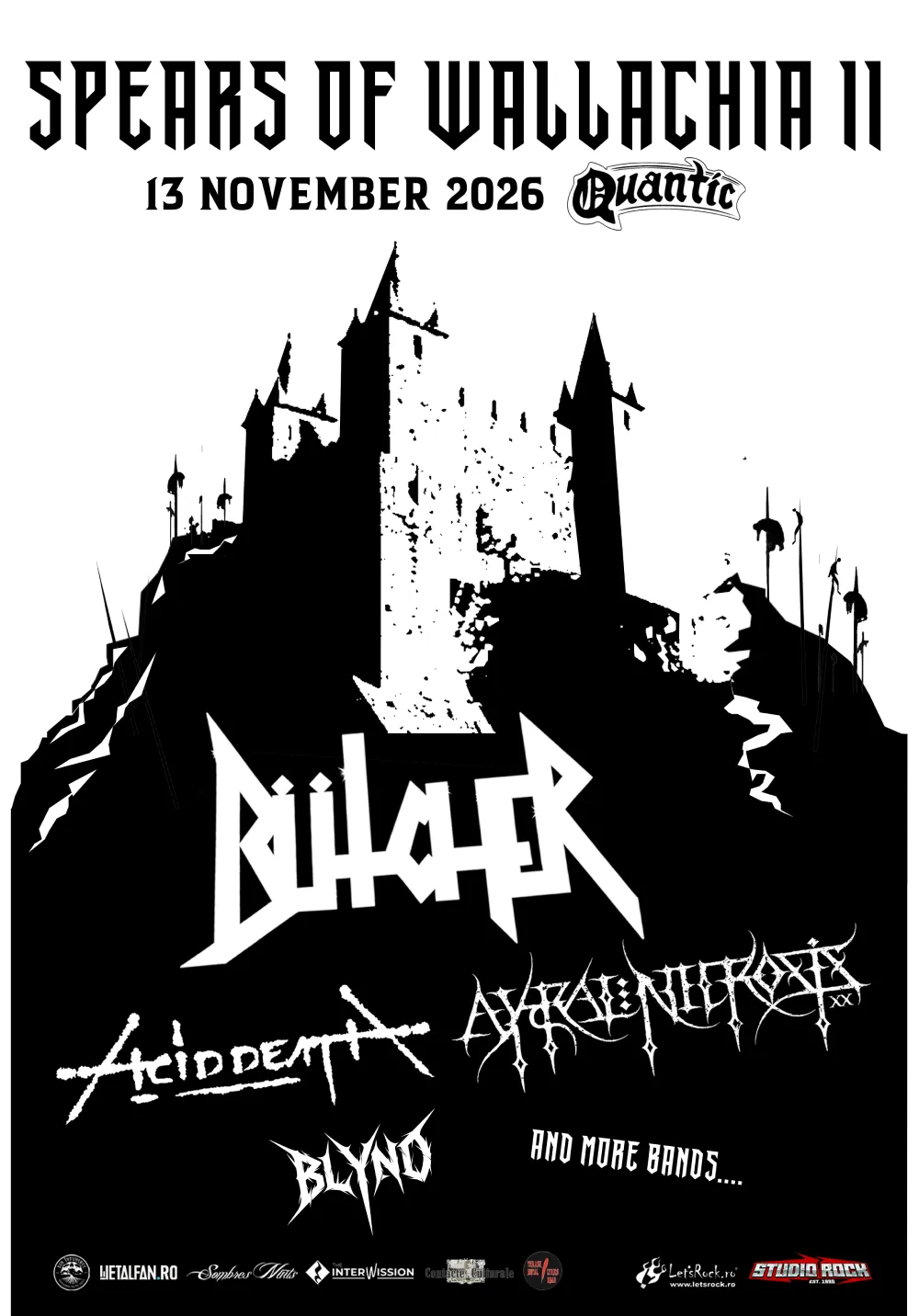 Primele confirmari la Spears of Wallachia Festival II