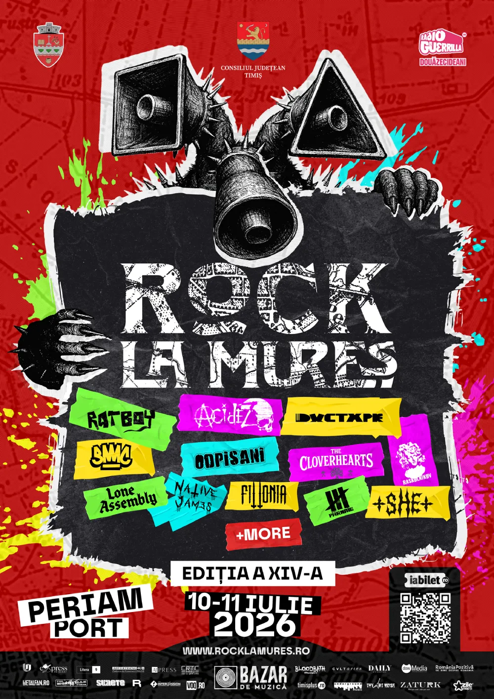 Rock la Mureș 2026 anunță noi confirmări