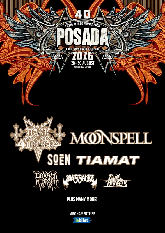 Primele trupe anuntate la Posada Rock 2026