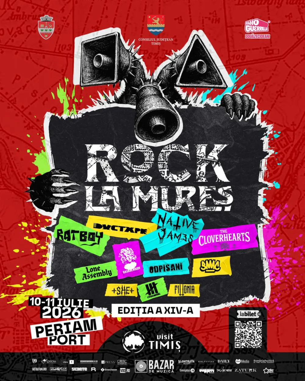 Rock la Mureș XIV revine cu premiere sonore și un program divers